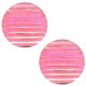 Basic cabochon 20mm stripe Pink holographic